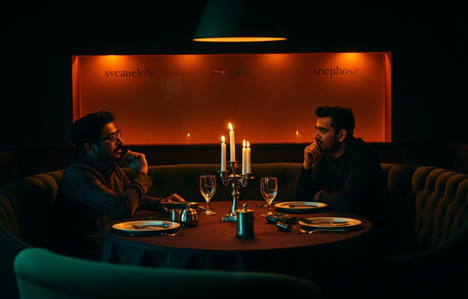 TMC Private roundtable in candlelit room